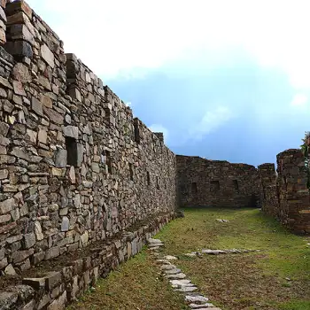 Construcciones en el Sitio de Choquequirao