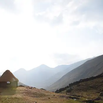 Vista da paisagem de Lares