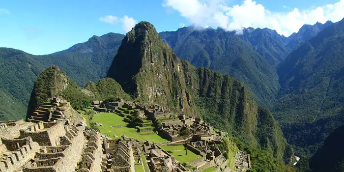 A maravilha de Machu Picchu