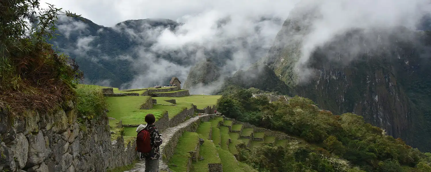 Esplanada e plataformas de Machupicchu