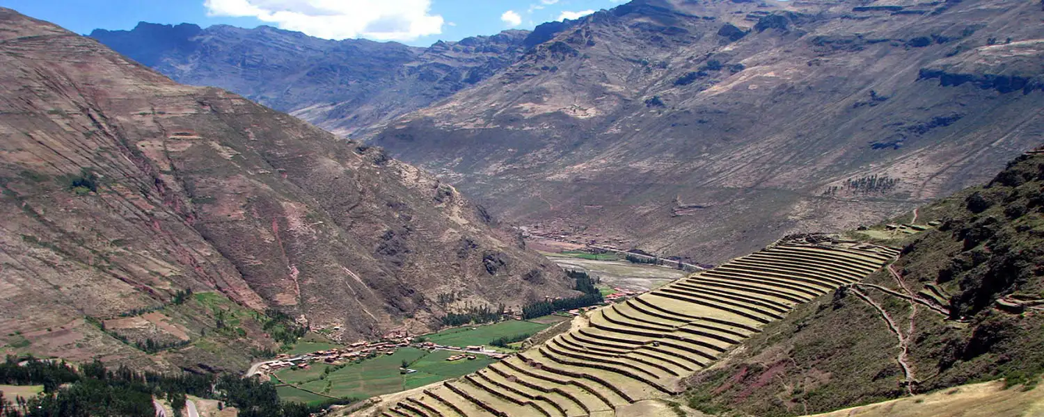 expectacular vista dl Valle Sagrado